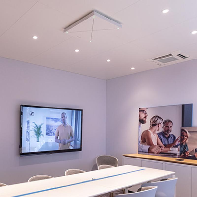 Ceiling Conference Microphone upgrades at S+N